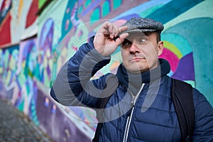 Urban portrait of a man