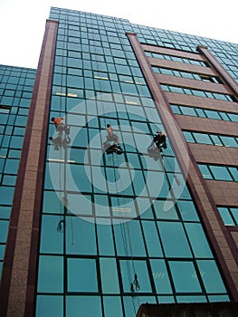 Urban Rappelling