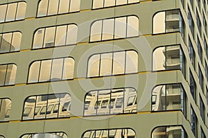 Urban reflections on office building