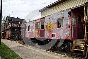 Urban Renewal in Louisville: Vintage Caboose Turned City Fixture