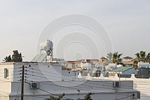 Urban Rooftop Water Tanks