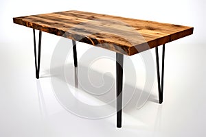 Urban Rustic Dining Table: Reclaimed Wood and Metal Fusion for Modern Industrial Vibes