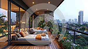 Urban Sanctuary Balcony Concept
