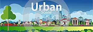 Urban scene