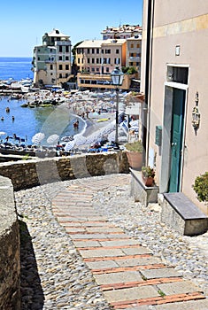 Urban scene in Bogliasco