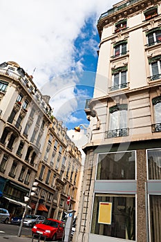 Urban scene from Lyon, France