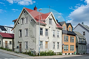 Urban scenics of Tromso, Norway