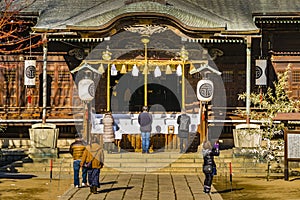 Urban Shintoism Temple, Matsumoto, Japan