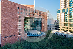 Urban streetscapes and buildings in downtown Phoenix, AZ