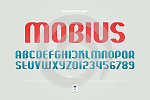 Urban style alphabet letters and numbers. , readable font type design