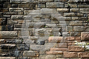 Urban textured Stone Wall