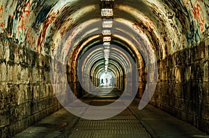 Urban underground tunnel