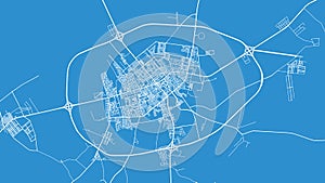 Urban vector city map of Ar Rass, Saudi Arabia, Middle East