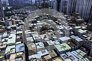 Urban Village in Shenzhen,China