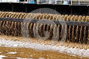 Urban wastewater treatment plant.