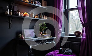 Urban Witch aestetic workspace