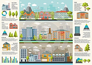 Urbanity Infographics Template