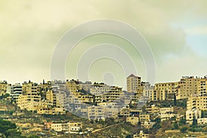 Urbanization on the Hills, Jerusalem City