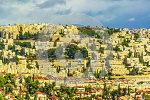 Urbanization on the Hills, Jerusalem City