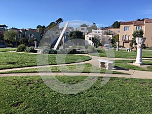 Urbano Sundial, Ingleside Terrace, San Francisco, 13.