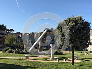 Urbano Sundial, Ingleside Terrace, San Francisco, 1. photo