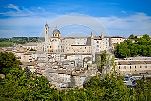 Urbino city view, Italy