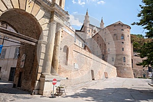 Urbino Marche Italy at day time