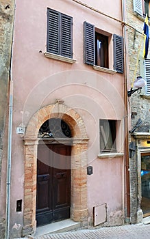 Urbino town in Marche region, Italy. Art, history and tourism