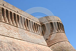 Urbisaglia walls, Marche, Italy