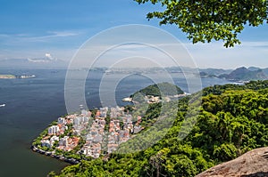 Urca district in Rio de Janeiro Brazil