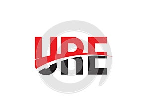 URE Letter Initial Logo Design Vector Illustration