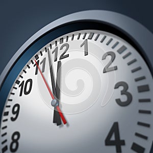 Urgency clock symbol