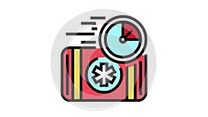 urgency help color icon animation