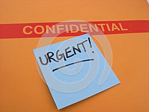 Urgent and Confidential Business