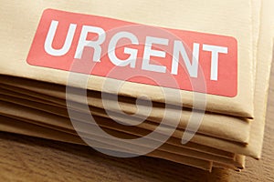 Urgent documents for despatch