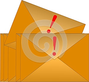 Urgent Email Envelope