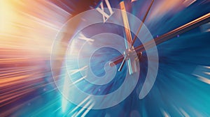 The Urgent Passing of Time. AI generated