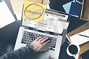 Urgent Prioritize Focus Urgency Importance Concept