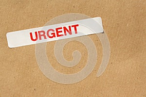 Urgent Sticker