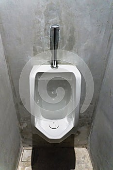 Urinals at toilet