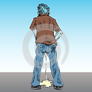 Urinating in Public