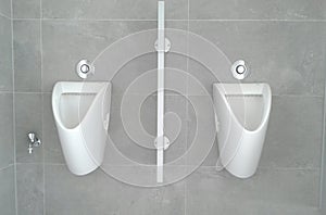 Urine diverting toilets