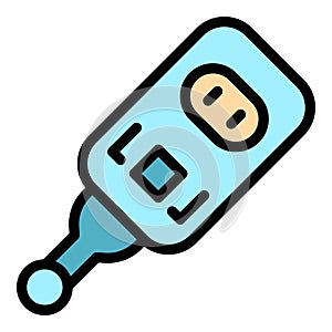 Urine pregnant test icon vector flat