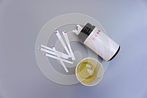 Urine test strips