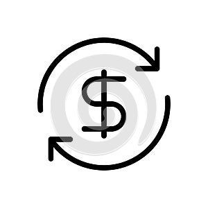 URL vector glyph flat icon