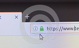 URL of a webbrowser.