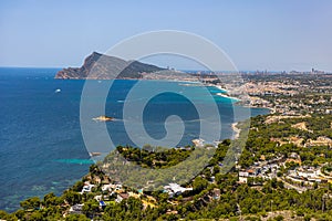 Urlaub in Spanien, Blick auf Altea (Alicante) photo