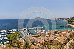 Urlaub in Spanien, Blick auf Bucht von Altea (Alicante) photo