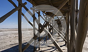 Urmia Lake Iran Jetty