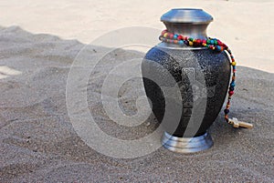 Urn in the Sand photo